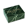 Rectangle Box w/Removeable Top - Jade Green
